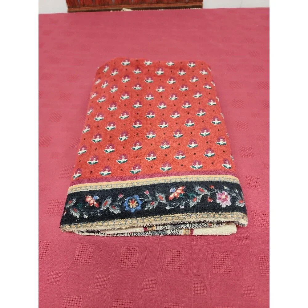 Vintage Martex Avignon Bath Towel Floral Grannycore Made In The USANew With Tags
